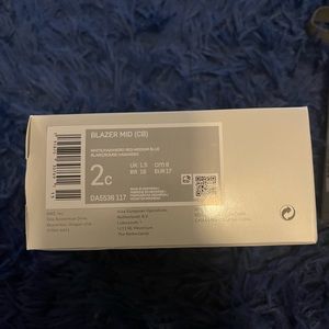 Infant Nike Blazer crib shoes